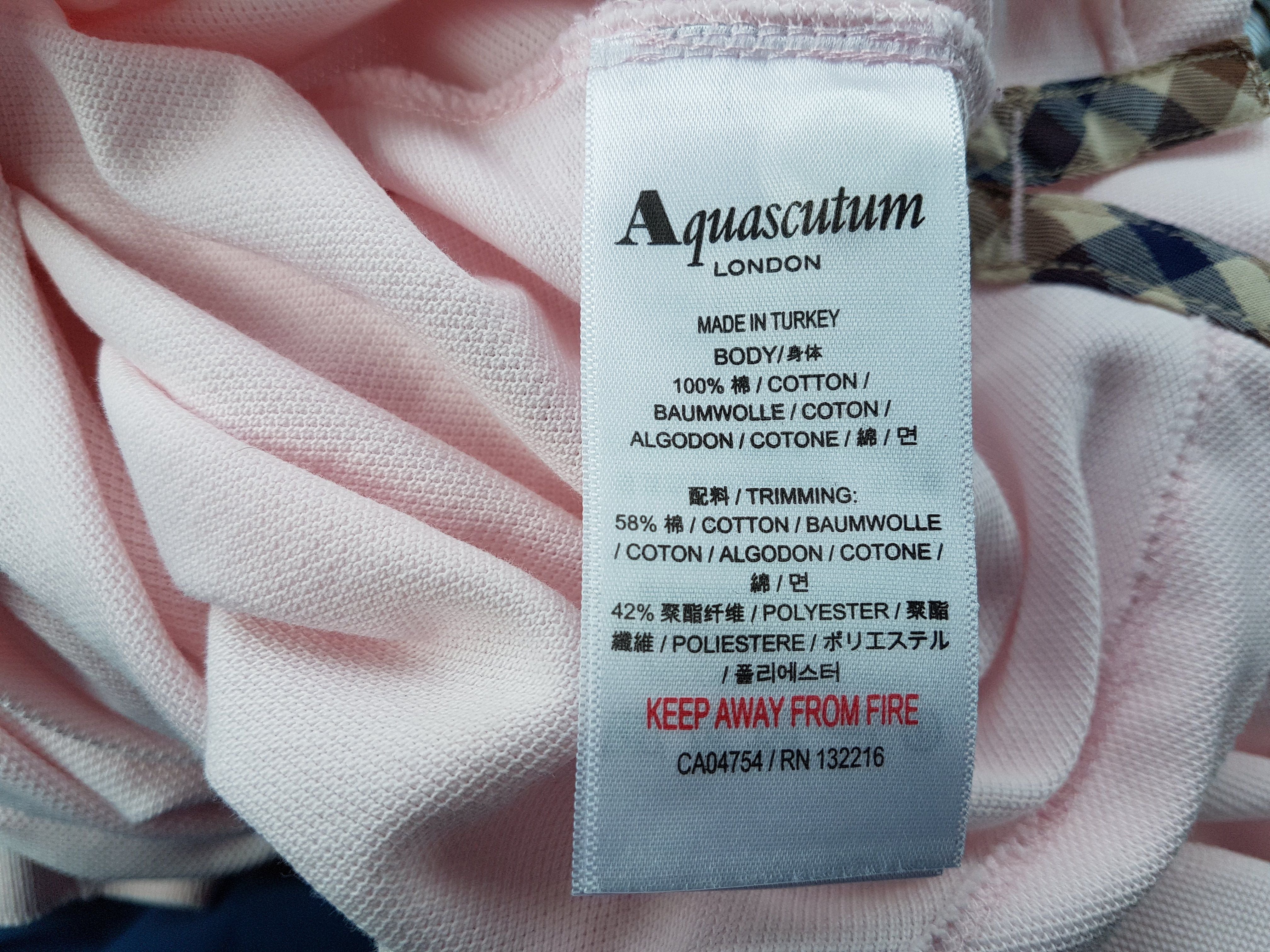 Polo Aquascutum legit check | Men's Clothing Forums
